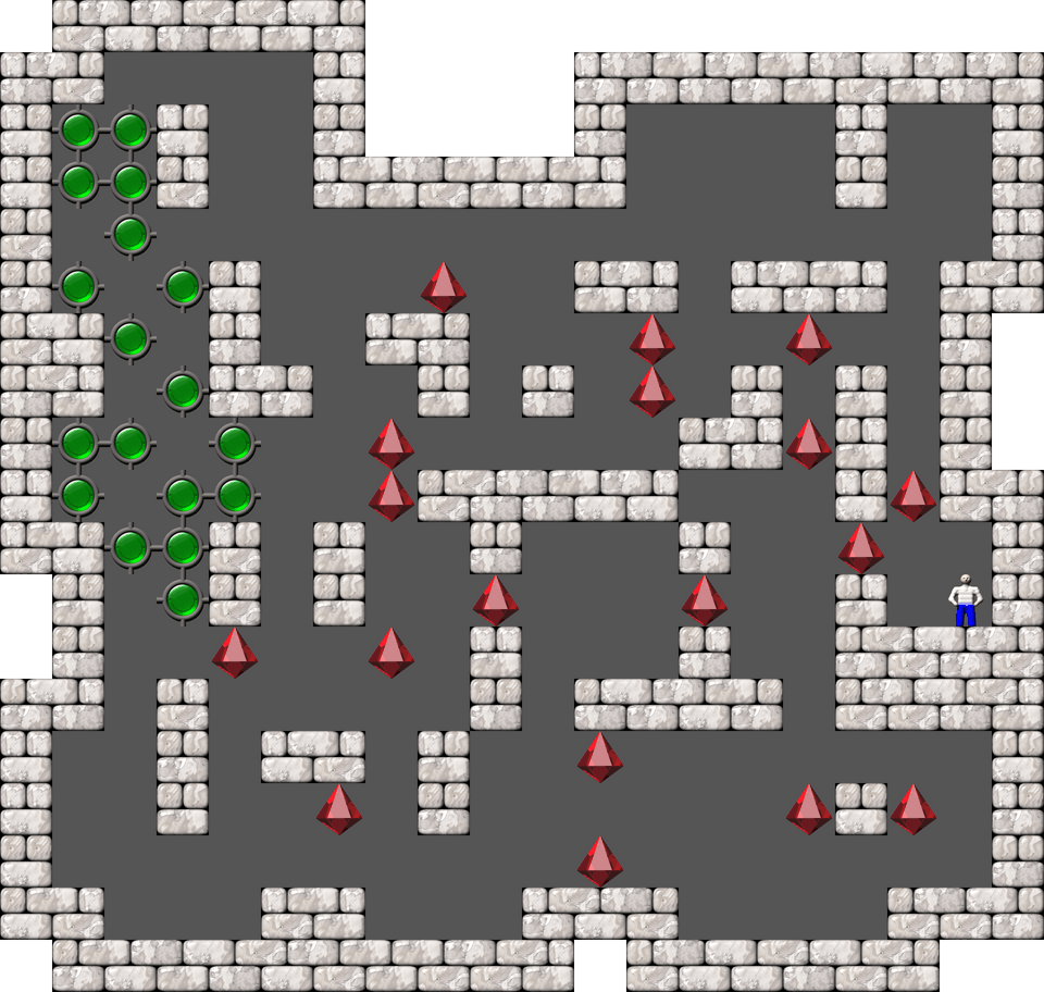 Sokoban Mass Remodel level 1861